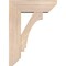 Ekena Millwork Imperial Slat Smooth Bracket w/ Offset Brace, Douglas Fir, 7 1/2"W x 22"D x 30"H BKT0806X22X30IMP06SDF - alternate 4